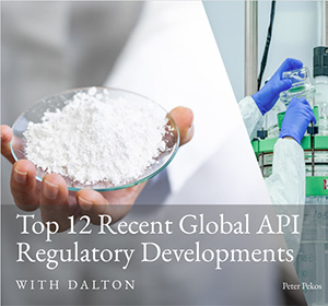 API Regulatory Developments
