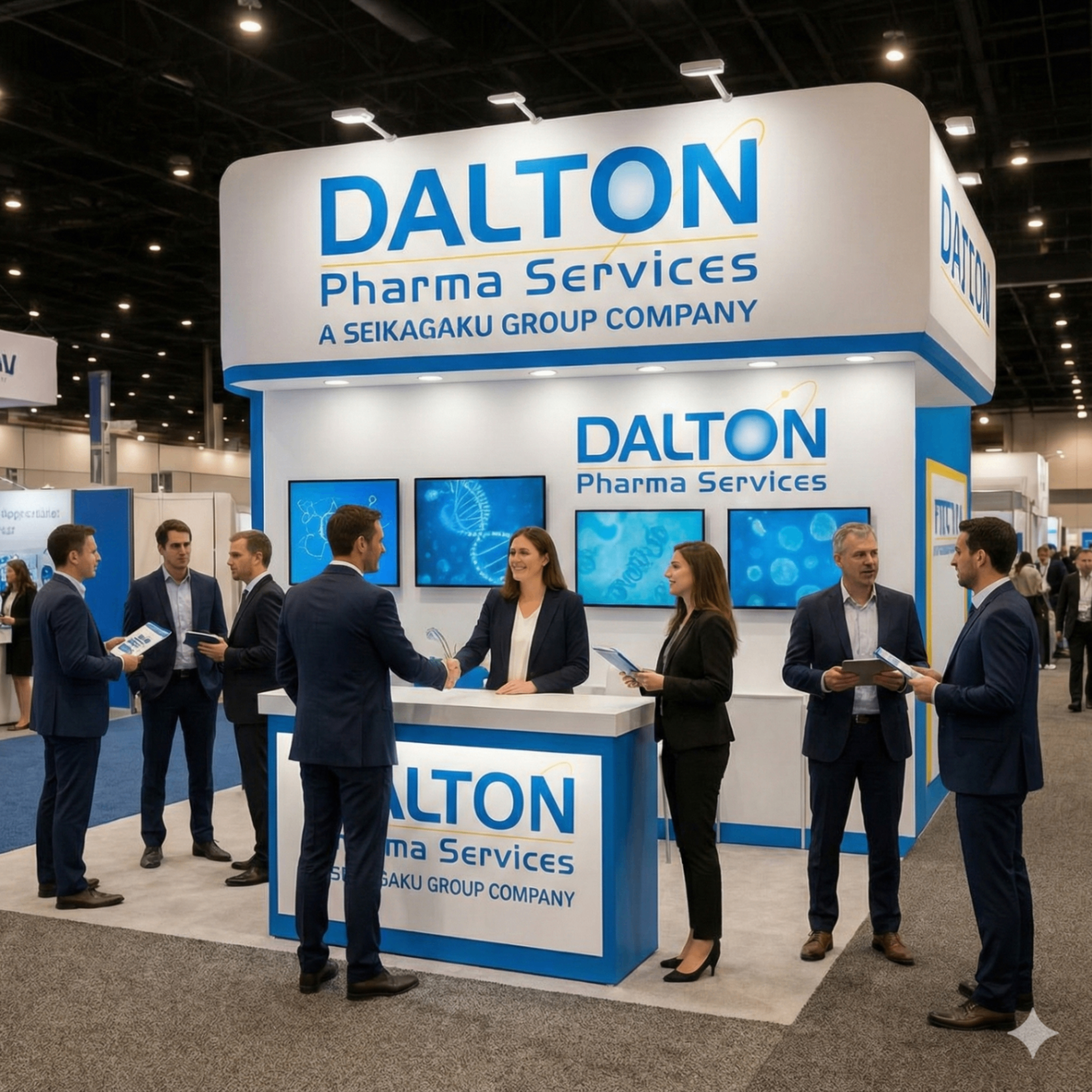 Dalton Pharma Services Exhibition Booth